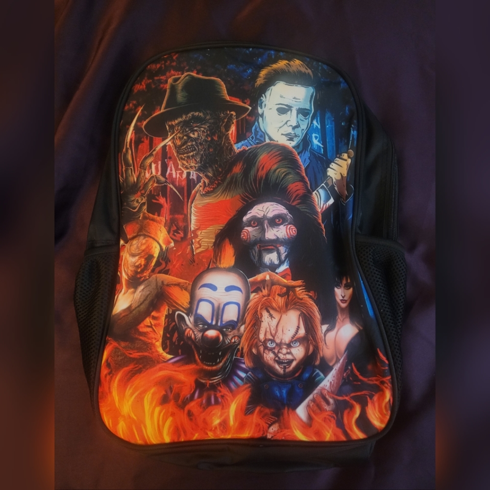 Horror Movie Characters Backpack